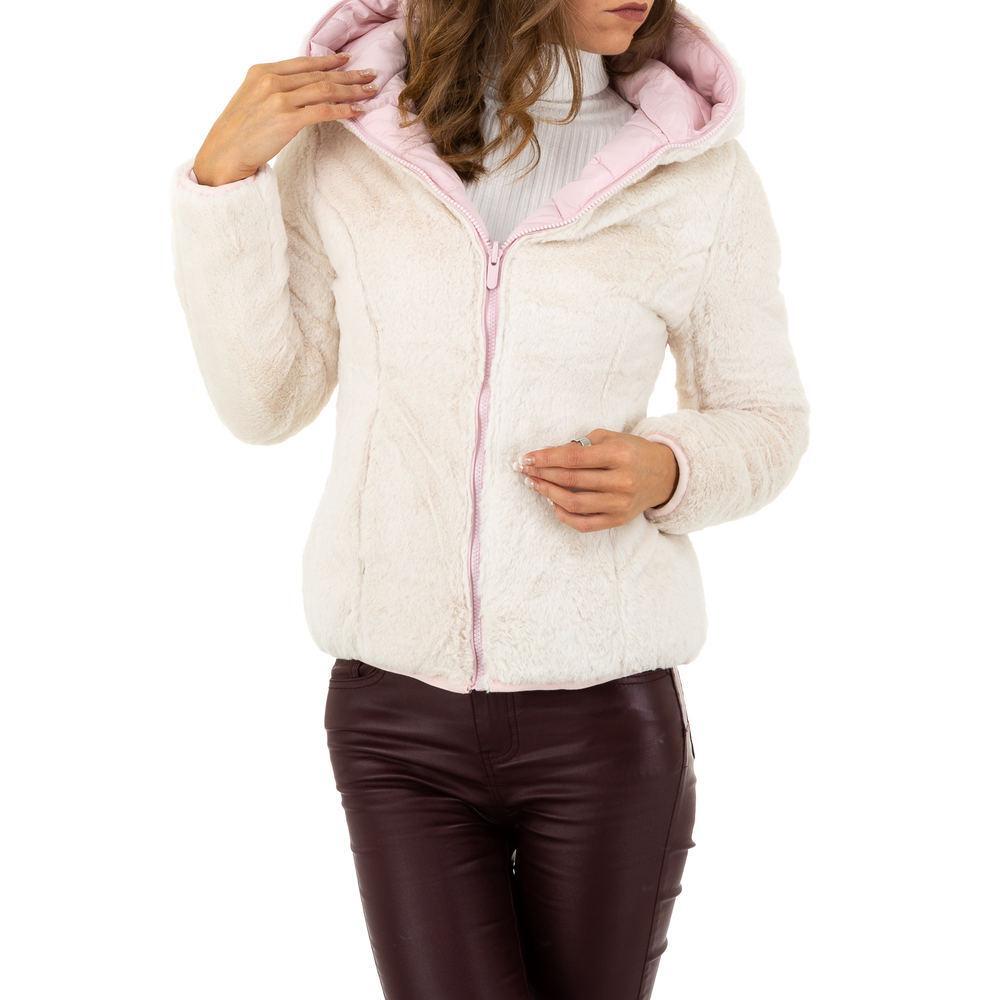 Double/Face Ecological Fur - Pink/White