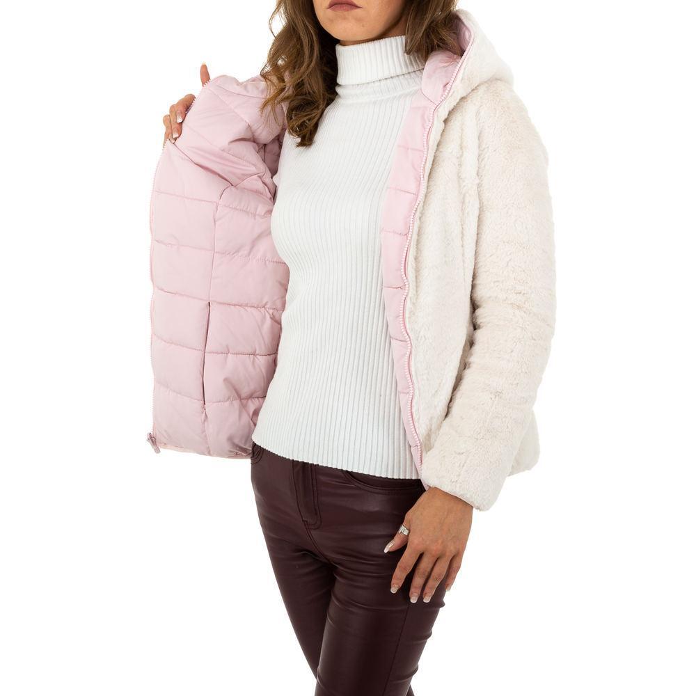 Double/Face Ecological Fur - Pink/White