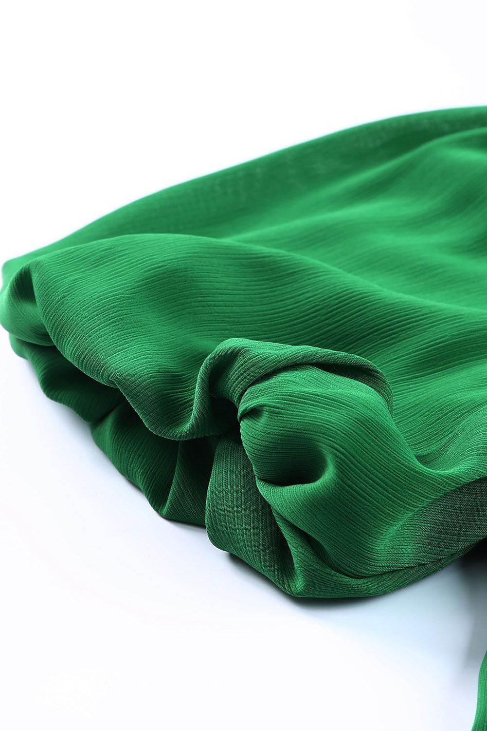 One Shoulder Dress - Green
