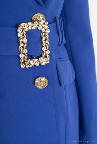 Blazer Dress - Royal Blue