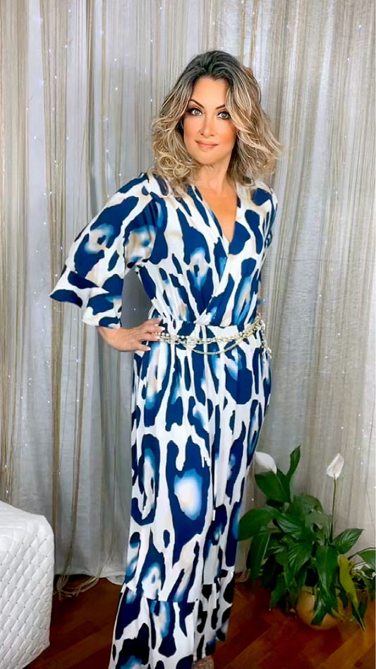 Long dress - Animal print