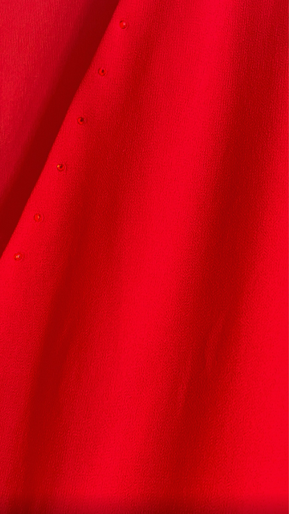 Chiffon Long Dress - Red