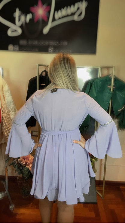 Light Sheer Dress - Wisteria