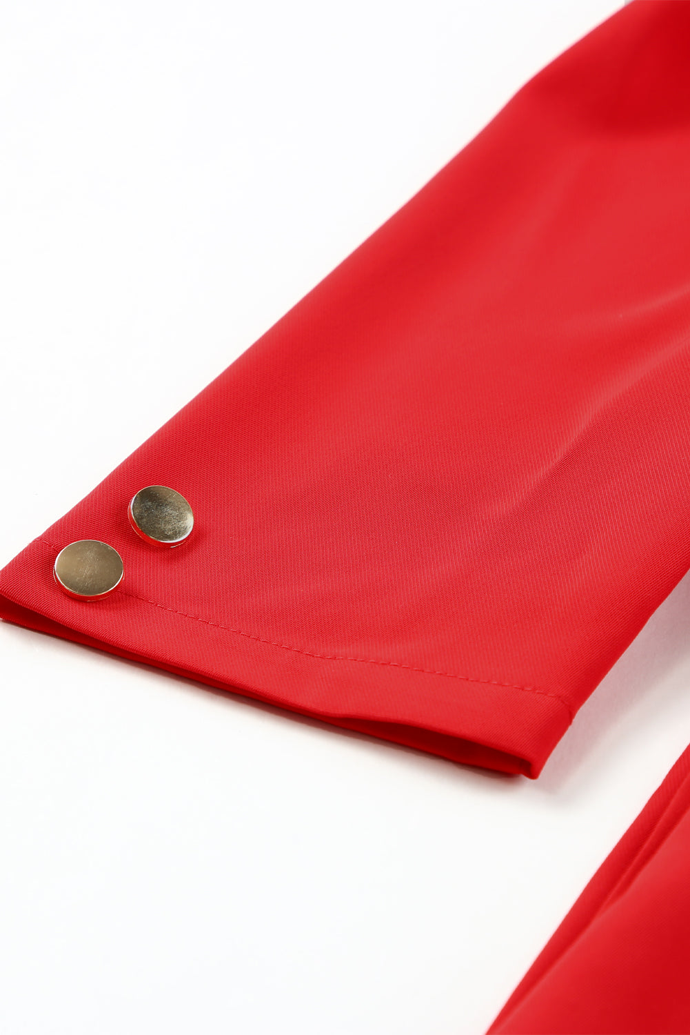 Backless Sheath Dress - Red